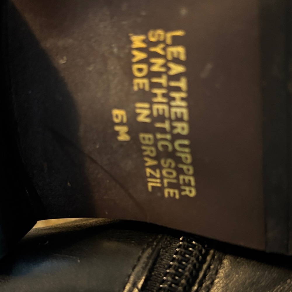 Black Leather Talbot’s Women’s boots - Picture 4 of 5